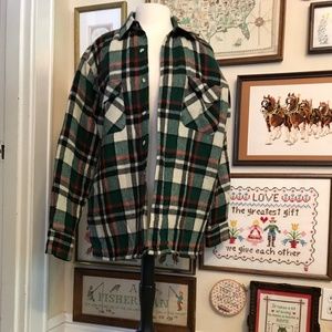 Men's Plaid CPO Jacket